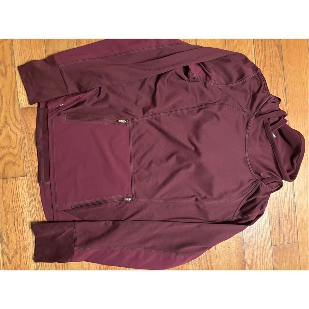 Athleta 1/4 Zip Hooded Pullover